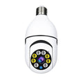 Speed-x Ca-e25 Bulb Camera 1080p Wifi 360 Degree Panoramic Night Vision Two-way Audio Motion Detection With V380pro App.