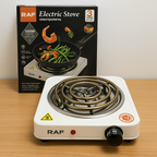 Electric Stove (Electric CHULA) Single Plate Portable Hot Plate - 1000 Watts.
