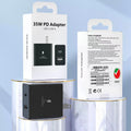35W SAMSUNG TYPE-C + USB FAST CHARGER.
