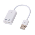 USB sound card 7.1.