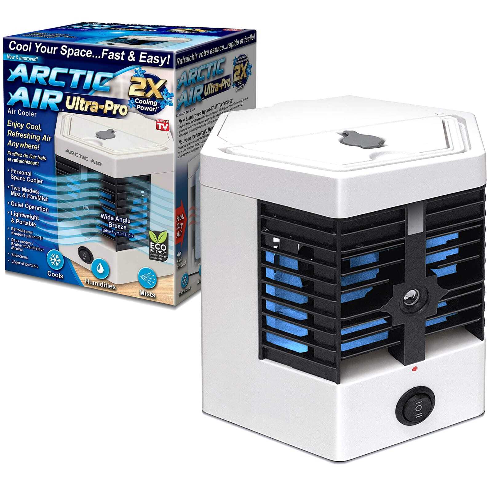 Arctic Air Ultra Pro, Super Quiet Evaporative Portable Air Conditioner.