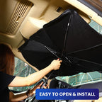 Foldable Car Umbrella Sun Shade Cover for Windshield UV Reflecting Front Car Sunshade Umbrella.