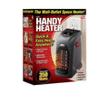 Portable Mini Handy Heater, 400W Handy Heater Compact Digital Electric Heater Fan Wall-Outlet Heater For Room.