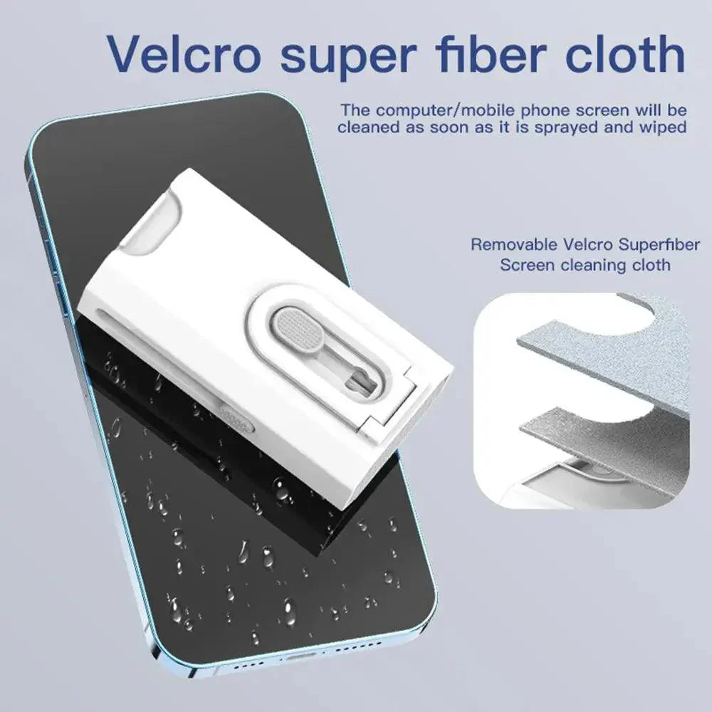 8-in-1 Cleaning Kit, Multifunctional Electronic Cleaning Kit Cleaning Brush Tool for Airpod Pro / Keyboard / Earbuds / MacBook / Headphones / Earphones / iPad / iPhone.