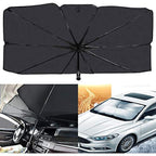 Foldable Car Umbrella Sun Shade Cover for Windshield UV Reflecting Front Car Sunshade Umbrella.