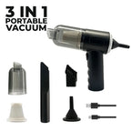 3 in 1 Vacuum Cleaner Rechargeable Dual Mode Cordless Vacuum Cleaner Portable Cleaning Tool