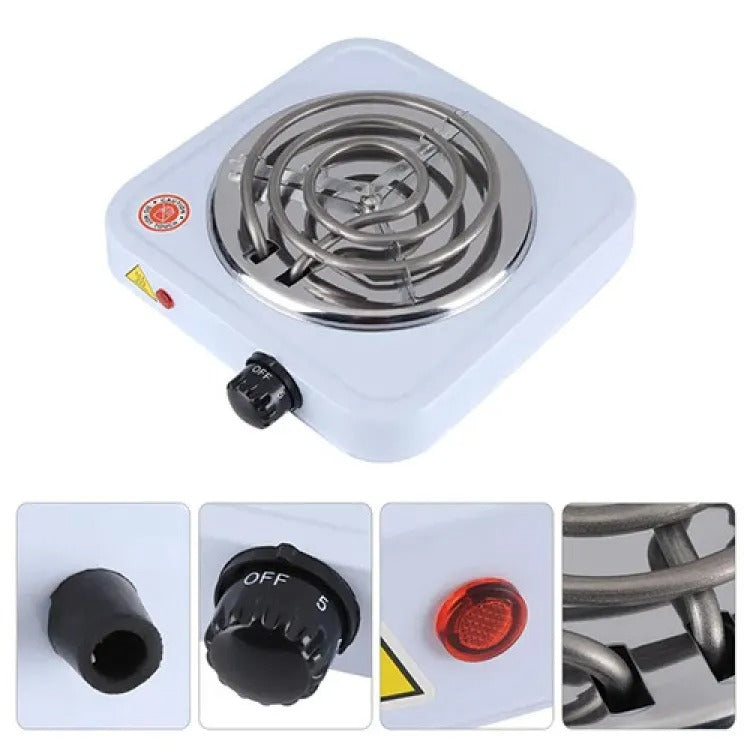 Electric Stove (Electric CHULA) Single Plate Portable Hot Plate - 1000 Watts.
