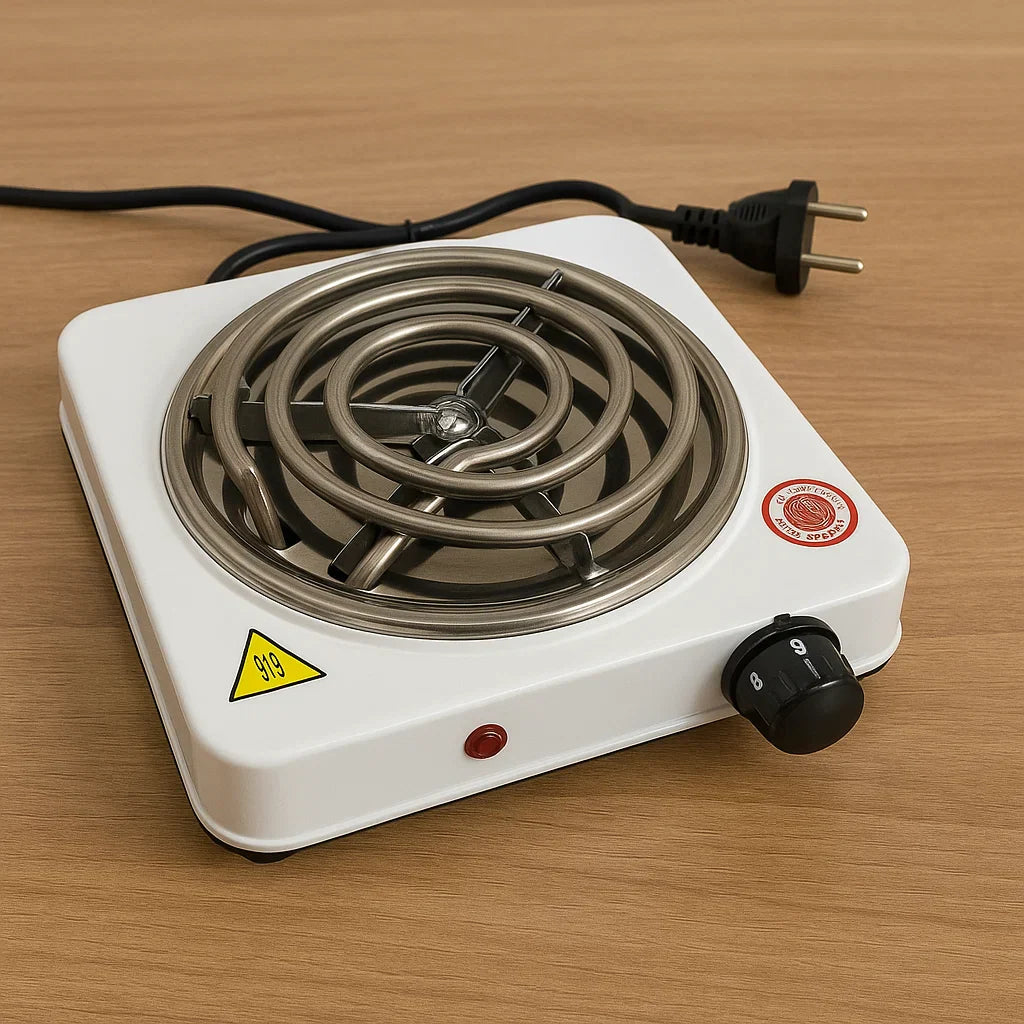 Electric Stove (Electric CHULA) Single Plate Portable Hot Plate - 1000 Watts.