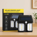 Double Lamp Solar Wall Light CL-228 Tungsten Filament Solar Lamp