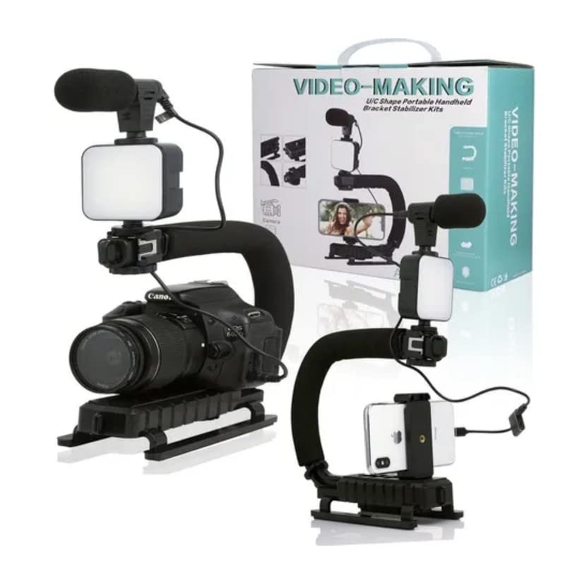 AY-49U U SHAPED VIDEO MAKING HANDHELD STABILIZER KIT.