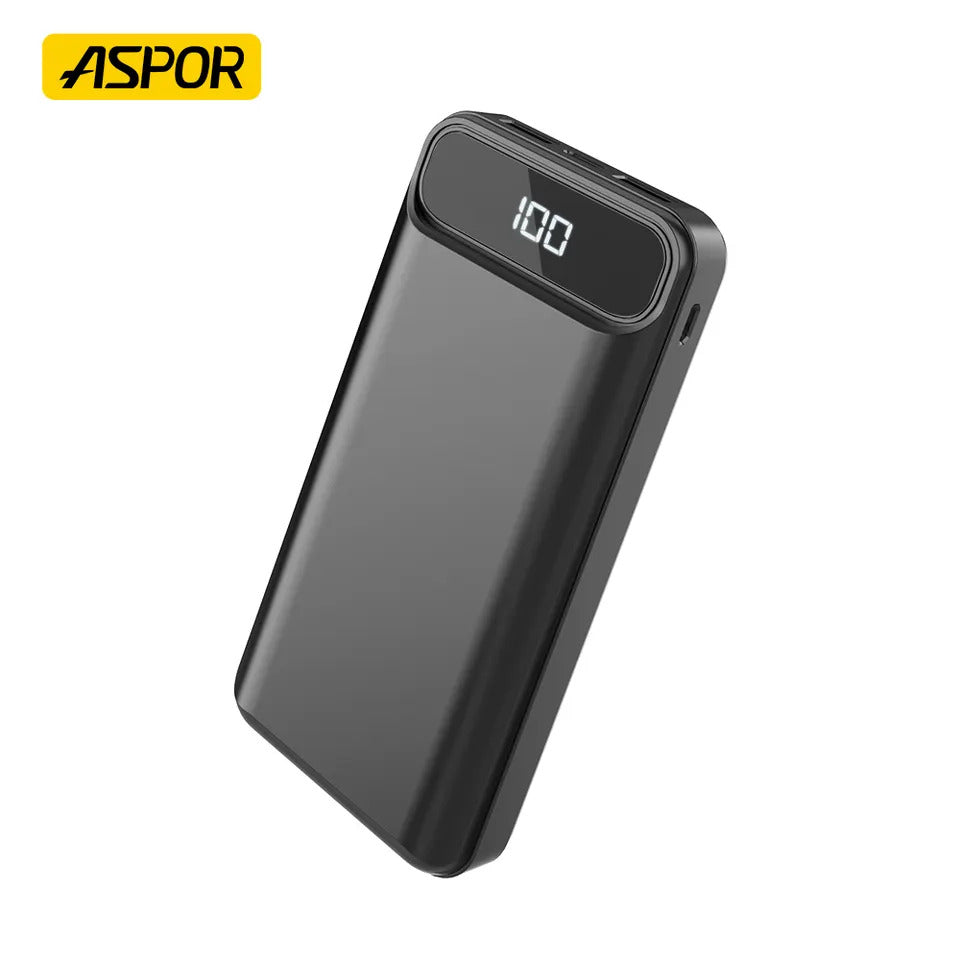 A396 ASPOR A396 PD 20000mAh PD Fast power bank