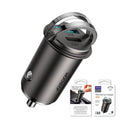 JOYROOM C-A35 45W Mini Dual-port PD+QC 3.0 Ring-pull Fast Car Charger.