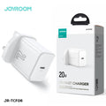 JOYROOM-TCF06 Flash Series PD 20W Single-Port Charger-White (UK).