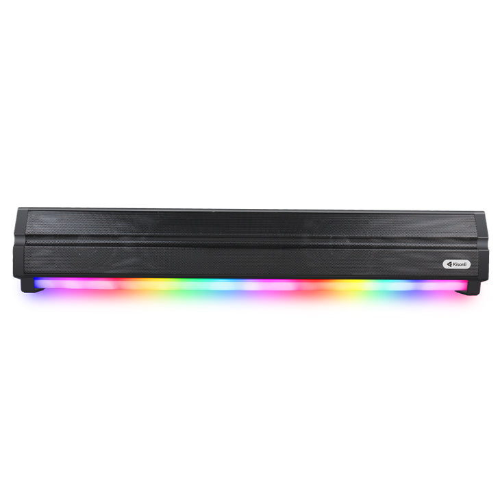 KISONLI LED-802 RGB WIRELESS BT 5.3 MODERN RETRO DESIGN SOUNDBAR.