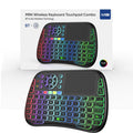 M9 BLUETOOTH MINI WIRELESS KEYBOARD 7 BACKLIT 2.4G AIR MOUSE REMOTE TOUCHPAD
