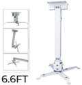 PROJECTOR CEILING MOUNT KIT HEAVY GAUGE (SQUARE TYPE) STAND 6.6FEET 2M.