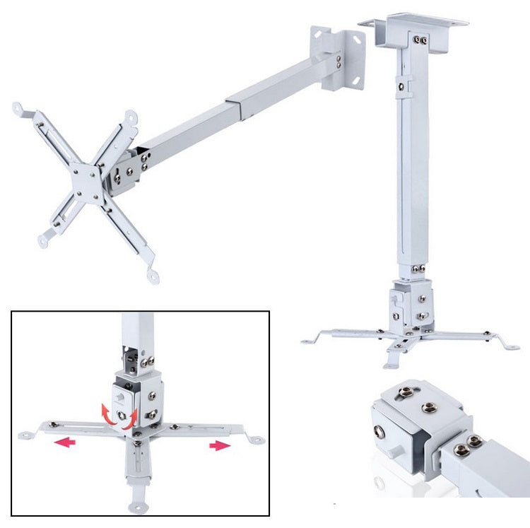 PROJECTOR CEILING MOUNT HEAVY GAUGE (SQUARE TYPE) 2 FEET 0.6M (IRON).