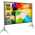 Projector screen 150 inch Tripod potable double stand 8x10 Feet 4:3MW Speed-X.
