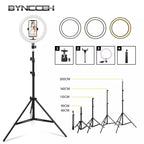 Adjustable Tripod Stand 26cm Ring Light with 2.1M Adjustable Tripod Stand