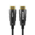 SPEED-X 40M FIBER HDMI CABLE 2.0/2.1 AOC(ACTIVE OPTICAL CABLE) 30AWG COPPER SUPPORT 4K 8K UHD.