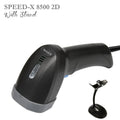SPEED-X 8500 2D WIRE CMOS HANDHELD BARCODE SCANNER (Plug and Play USB Cable).