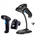 SPEED-X 8700 2D WIRELESS 2.4GHZ BARCODE SCANNER WITH STAND AND RECEIVER.