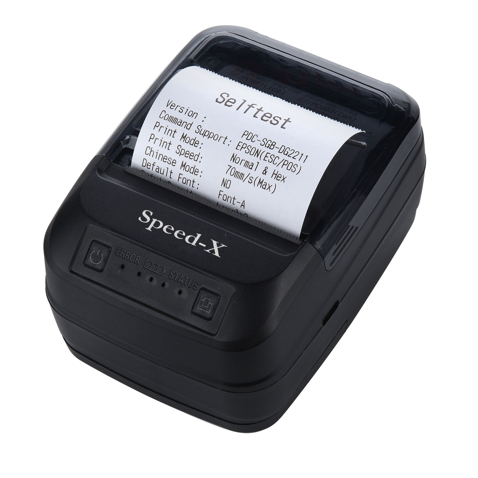 Speed-X Bt450m Mini Portable Bluetooth+Usb Printer 58mm.