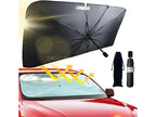 Foldable Car Umbrella Sun Shade Cover for Windshield UV Reflecting Front Car Sunshade Umbrella.